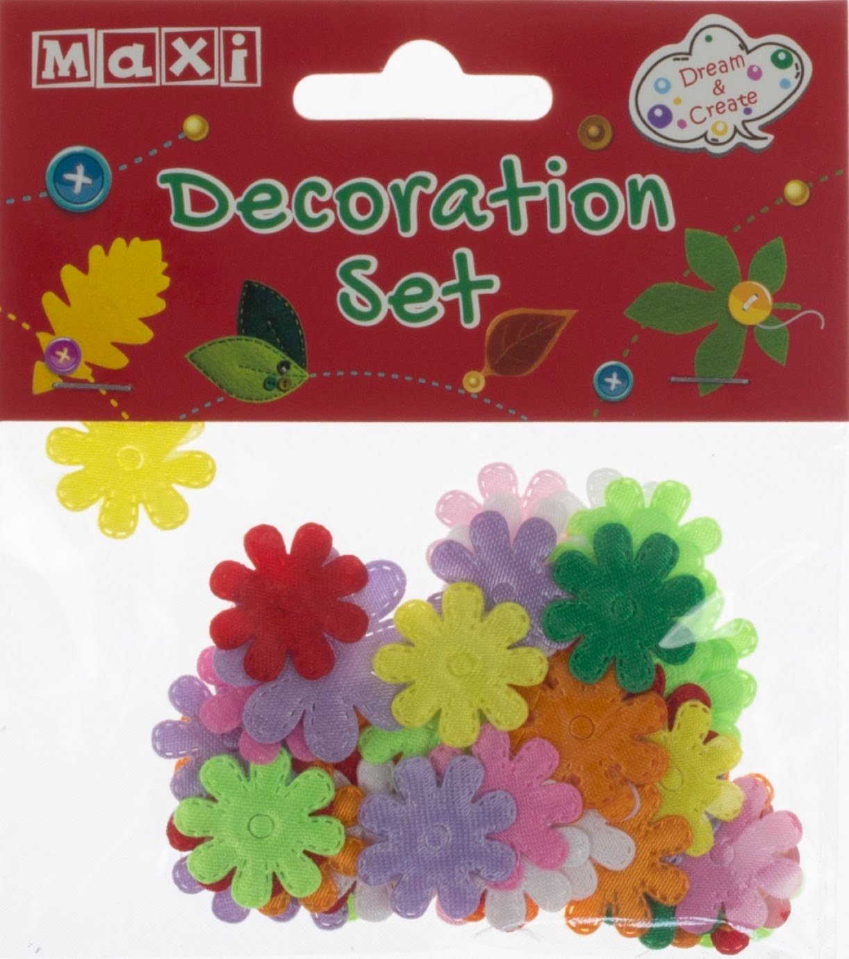 Набір для декорування "Maxi" Квіти №MX61609-06 — фото товару | Канцелярський Сад
