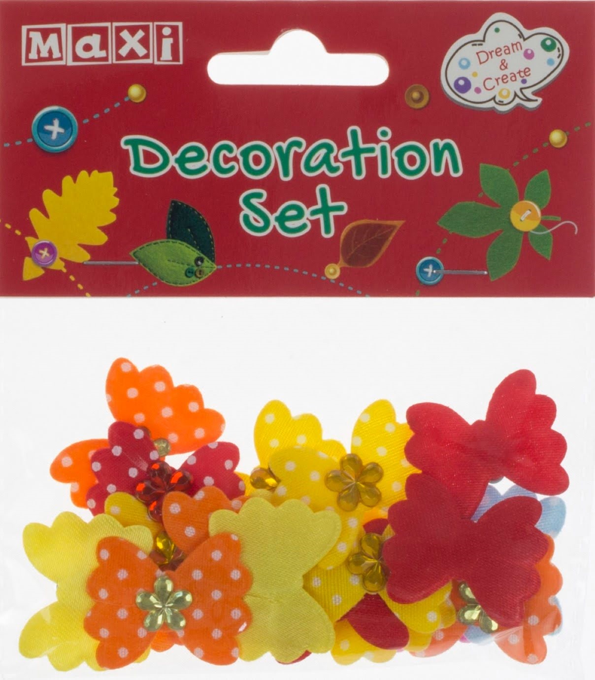 Набір для декорування "Maxi" Метелики №MX61609-16 — фото товару | Канцелярський Сад