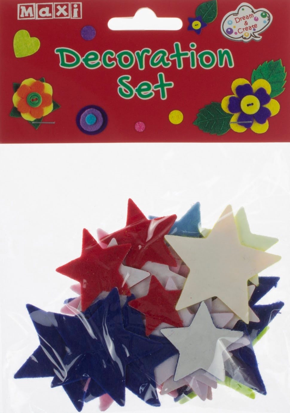 Набір для декорування "Maxi" Зірки №MX61610-03(20) — фото товару | Канцелярський Сад