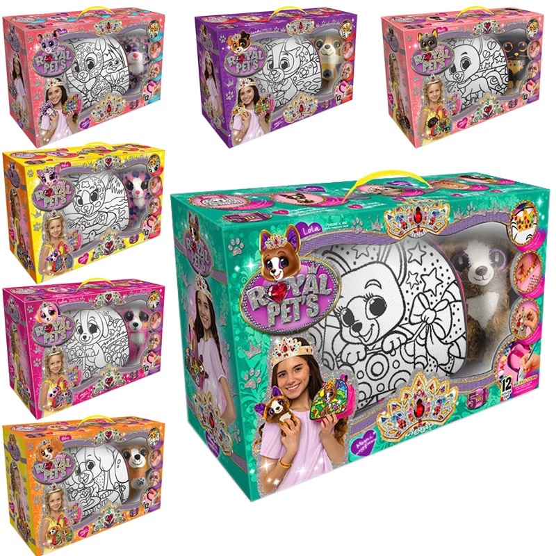 Набір креат. творчості "Royal Pet's"Сумочки з собачками №RP-01-01U,02U,03U,..07U/DankoToys — фото товару | Канцелярський Сад