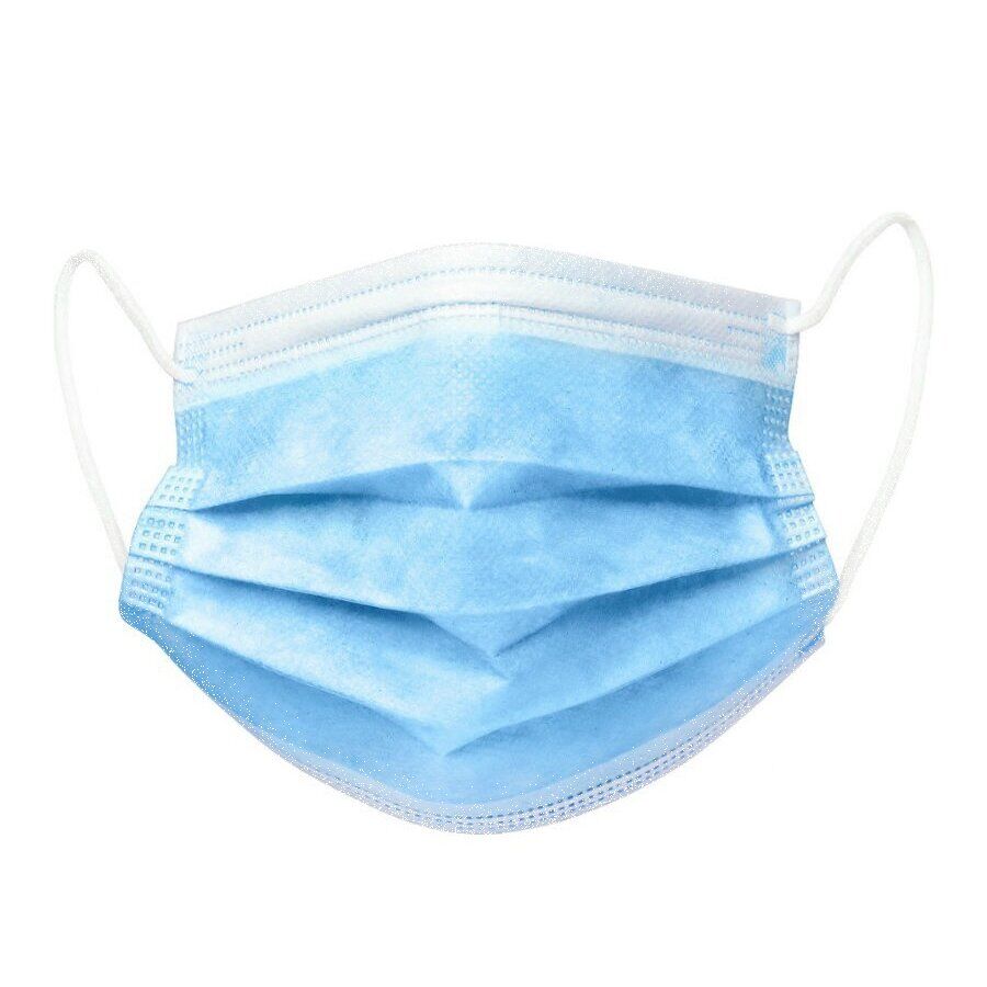 Маска захисна нестерильна одноразова №MY-33/3PLY(50)(2000)(2500) — купити | Канцелярський Сад