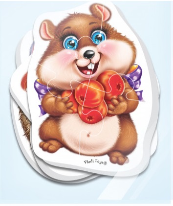 Бебі-пазли "Пухнастики" укр. №VT1106-89(25)(50) — фото товару | Канцелярський Сад