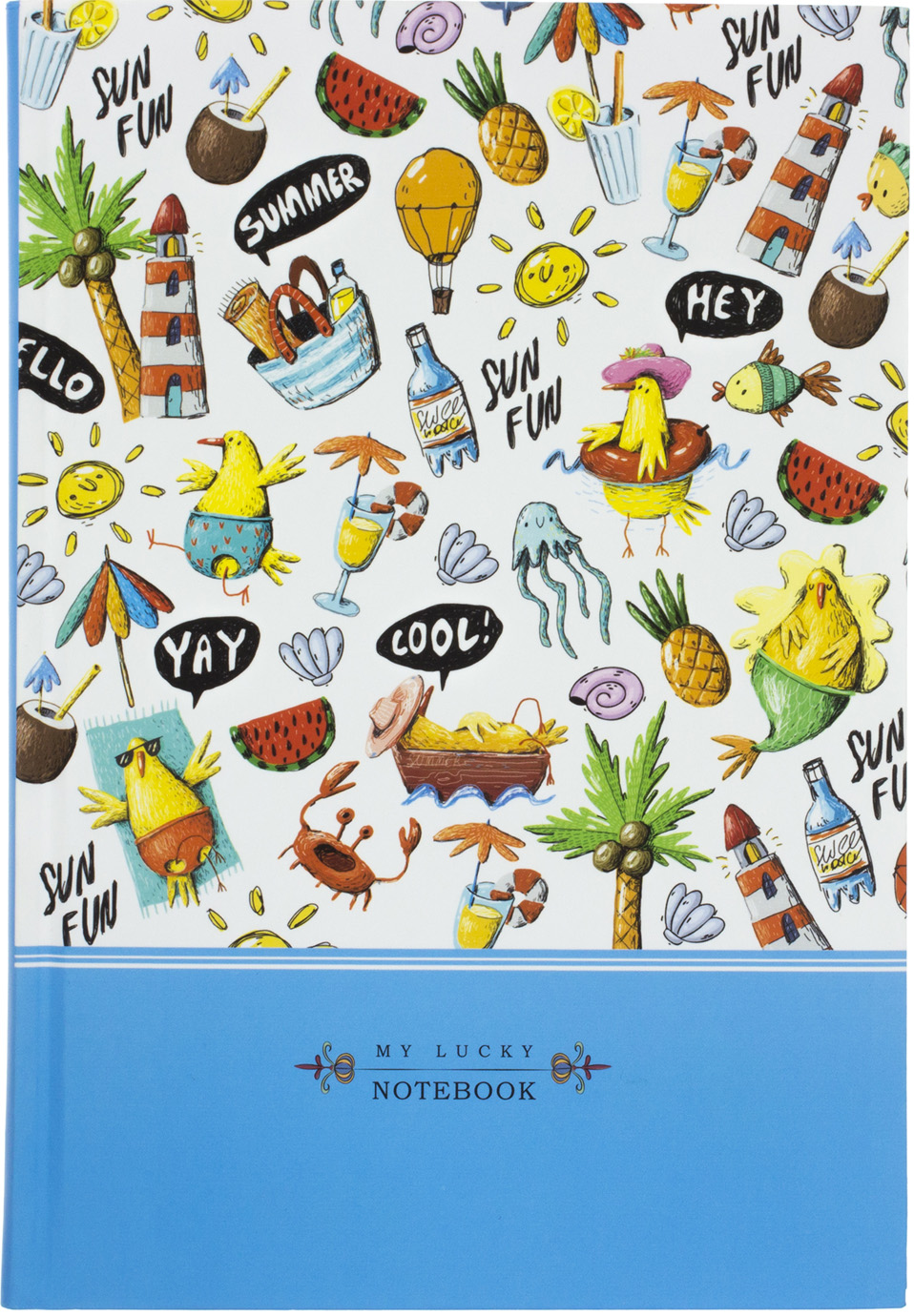 Блокнот А5 80арк. кліт. інтегр.обкл.,мат. лам. №БК310/8398/Мандарин/(4)(32) — фото товару | Канцелярський Сад