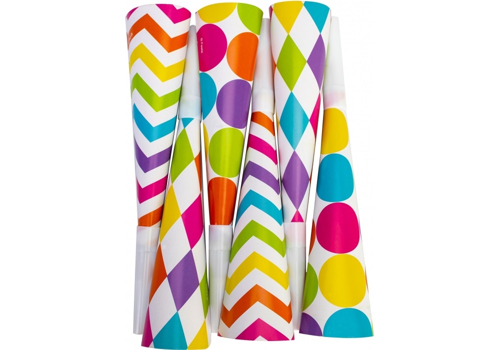 Набір горнів-гудків 6шт кольор. №MX300001(24)(144) — фото товару | Канцелярський Сад