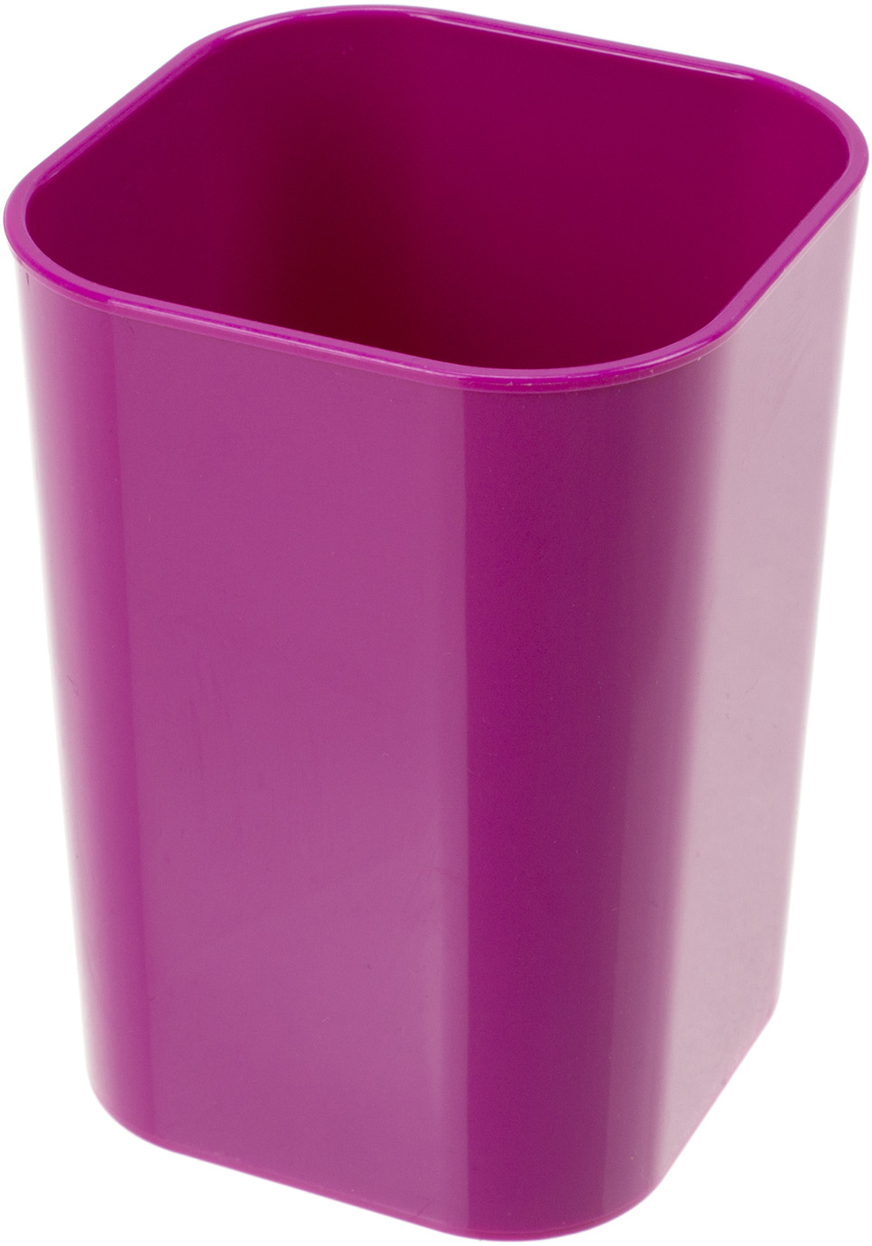 Стакан для ручок "Kite" №K20-169-10 квадр. малиновий(4)(160) — фото товару | Канцелярський Сад