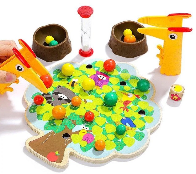 Іграшка дерев'яна Гра яблучка №120379 /Top Bright/ — фото товару | Канцелярський Сад