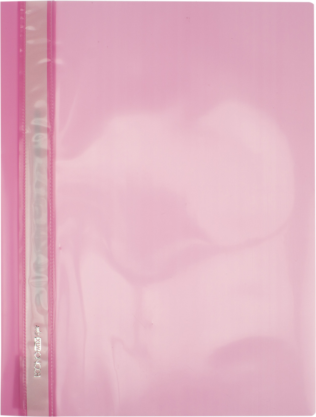 Папка-швидкозш. "Economix Light" №F38503-09 А4 з прозор.верхом,без перфор.,апельс.,рожев. — фото товару | Канцелярський Сад