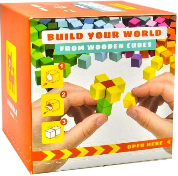 Іграшка дерев'яна Конструктор Cubica World №15177 — купити | Канцелярський Сад