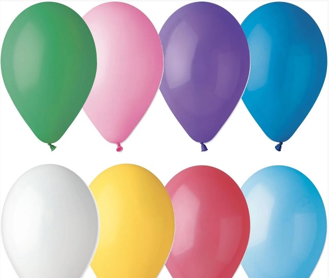 Кулька повітр. латексна 13"/33см вел. асорті №G120 №12801(100) — купити | Канцелярський Сад