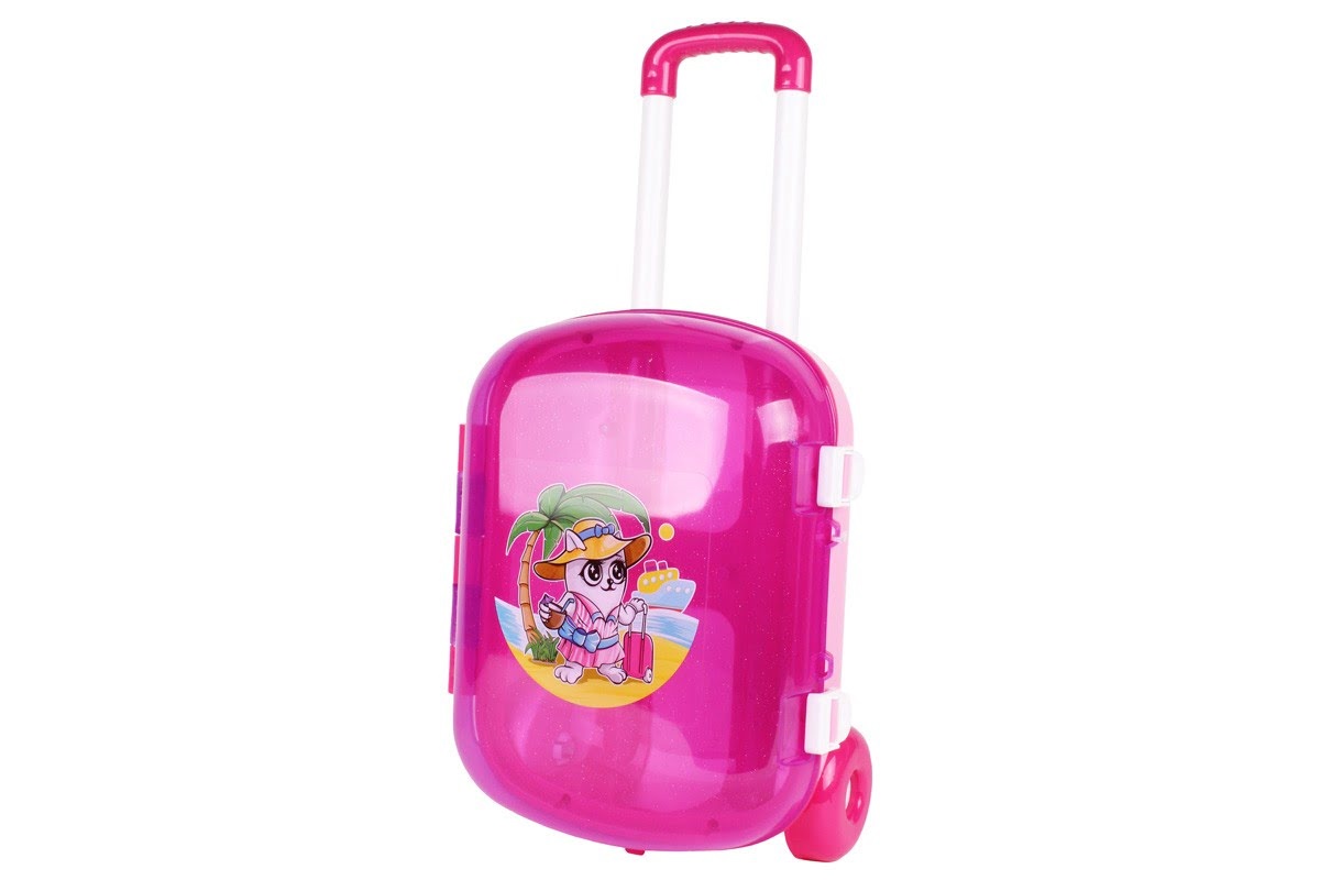 Валіза ігр-ва "Технокомп" рожева №7037(2) — фото товару | Канцелярський Сад