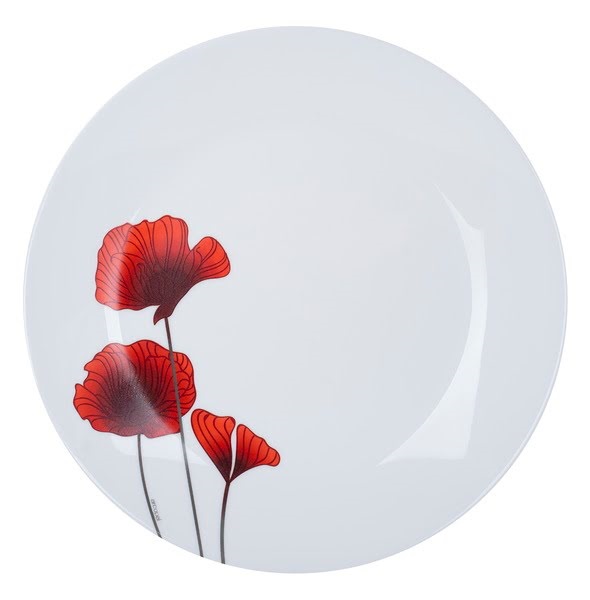 Тарілка десертна скло "Luminarc.Arcopal BERTILLE" 25см №9671/P3231(12) — фото товару | Канцелярський Сад