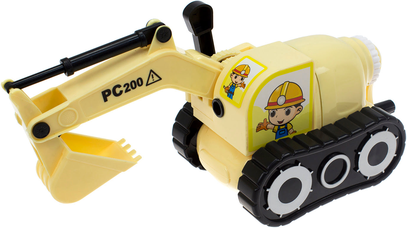 Точилка механ. "Peppy Pinto" №105-SH Екскаватор — фото товару | Канцелярський Сад