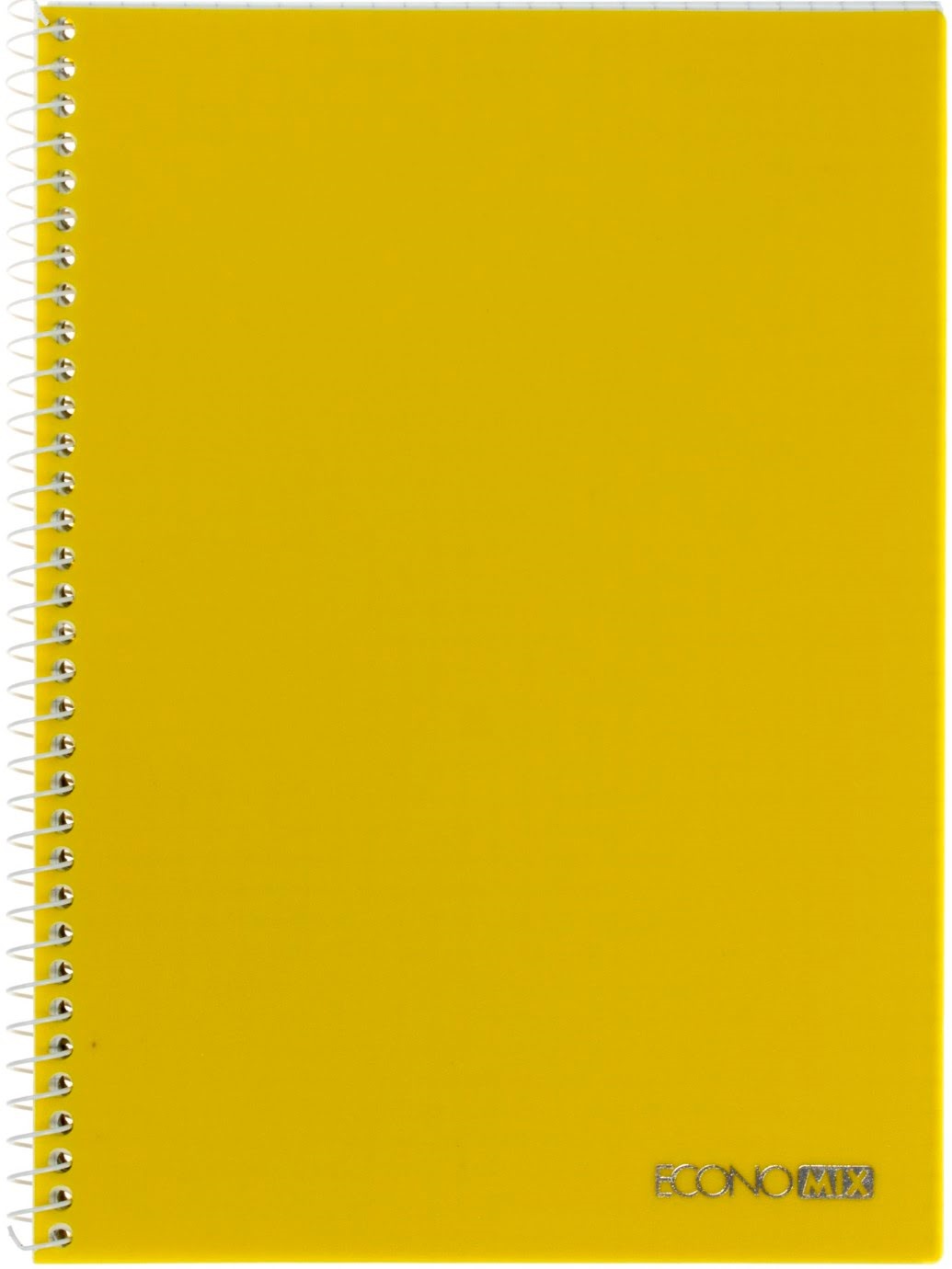 Блокнот пруж. бок. A5 80арк. кліт. пласт. обкл. №E20220/Economix/(4)(56) — фото товару | Канцелярський Сад