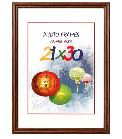 Фоторамка "LA" 21х30 №LA-1-061 темно-коричнева(20) — фото товару | Канцелярський Сад