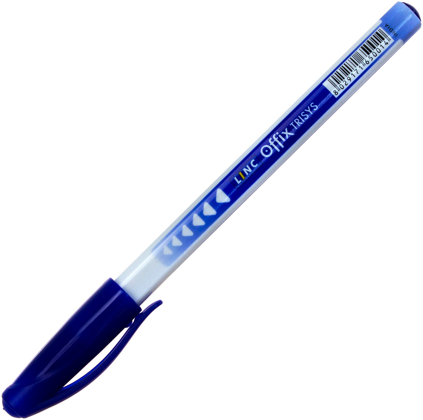 Ручка кульк. масл. "Linc" №411715 Trisys 0,7мм синя(24)(576) — фото товару | Канцелярський Сад