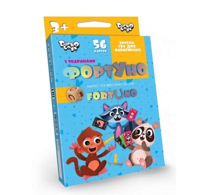 Гра "ФортУно" розвиваюча №UF-01-01U/DankoToys/(16)(32) — фото товару | Канцелярський Сад