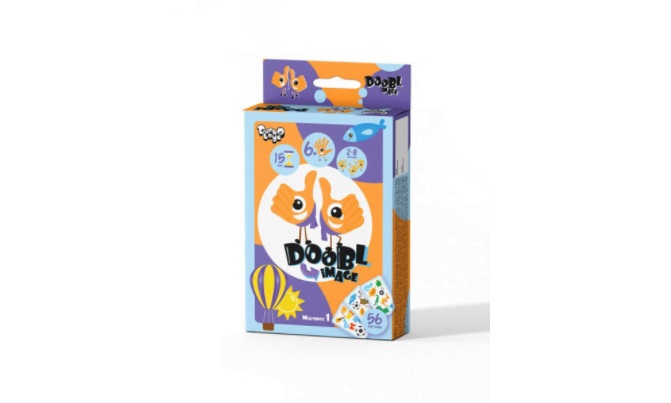 Гра "Doobl Image" міні №DBI-02-01U,02U,03U,04U/DankoToys/(16)(32) — купити | Канцелярський Сад