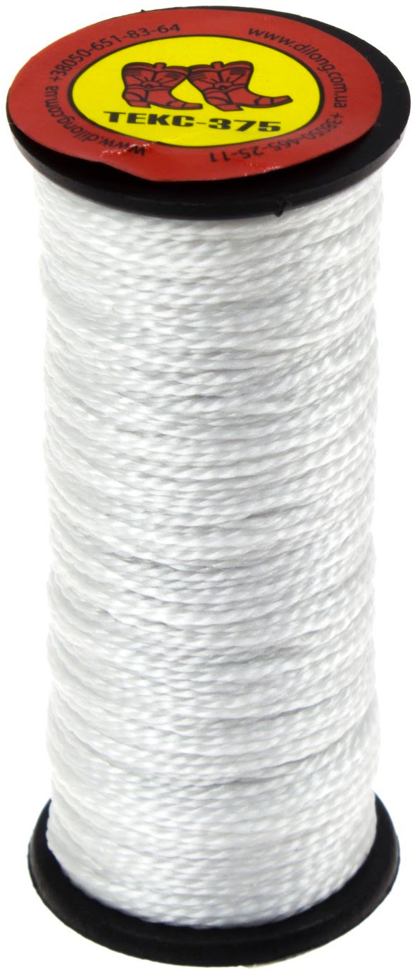 Нитки капрон. (375-1) №91731 (білі) (10)(500) — фото товару | Канцелярський Сад