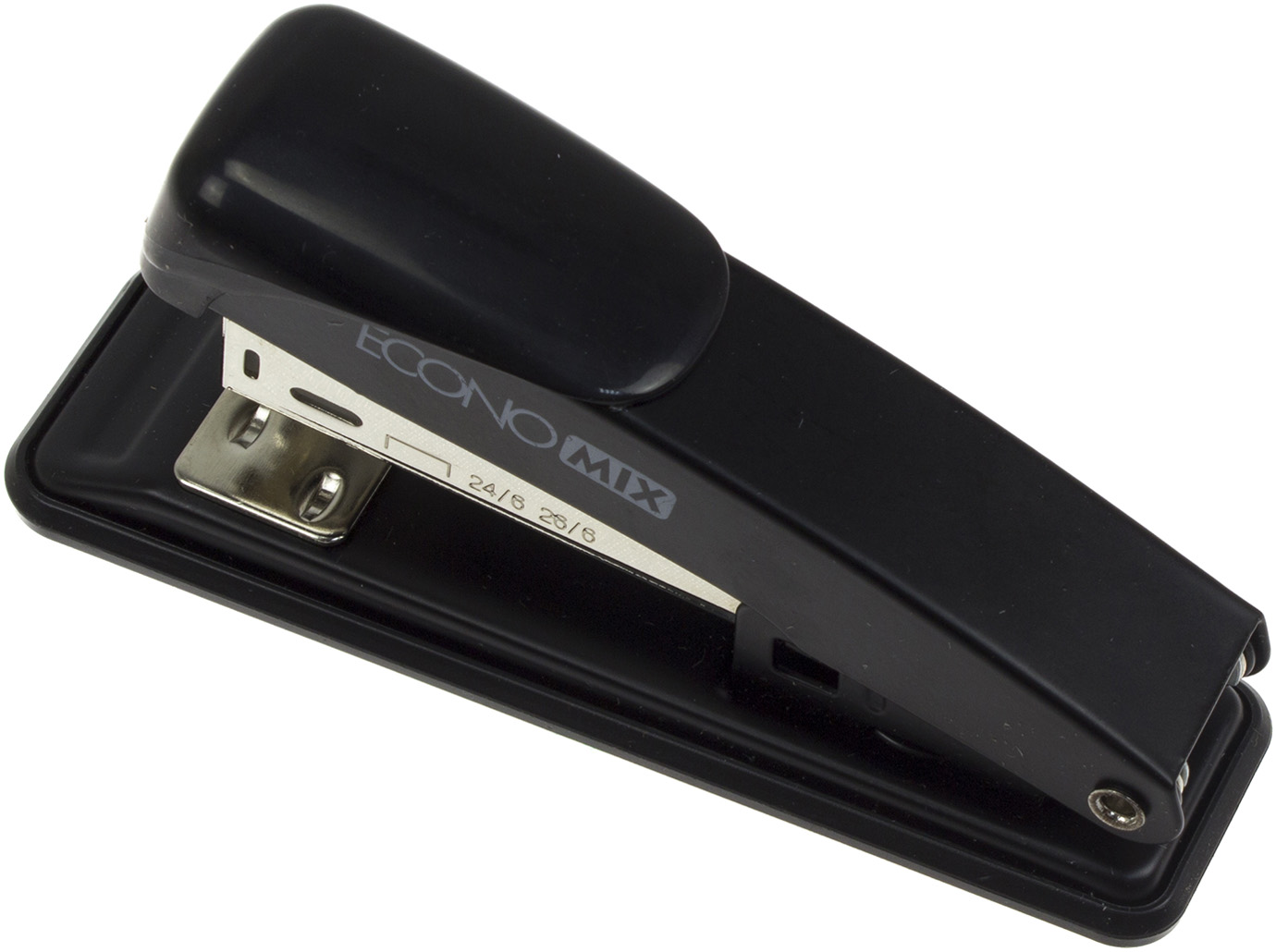 Степлер "Economix" №24/6,26/6 20арк №E40288 метал.(12) — фото товару | Канцелярський Сад