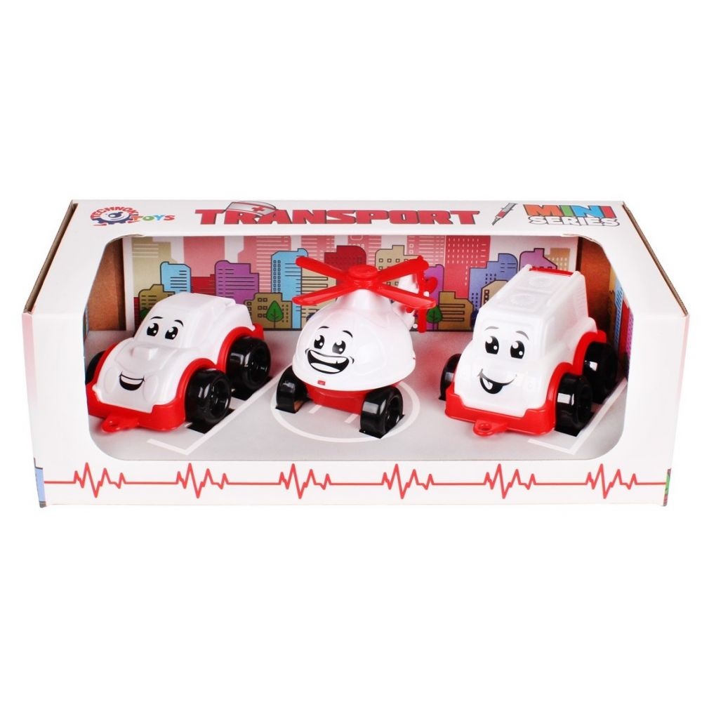 Набір Транспорт "Міні" 3шт в кор-ці №5811/Технокомп/(10) — фото товару | Канцелярський Сад