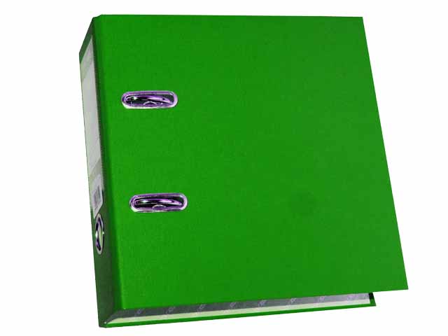 Папка-реєстратор А5 "Economix" 7см №E30724-04 (зелена)(1)(12) — фото товару | Канцелярський Сад