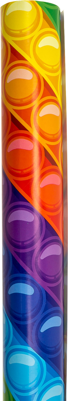 Папір пакувальний 70х100см №1120/Мандарин(50) — фото товару | Канцелярський Сад