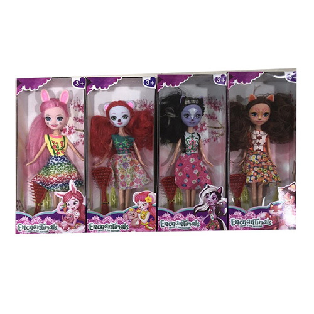 Лялька "EN" 23см,гребінець,в кор-ці,12х27,5х5см,4види №9307(144) — фото товару | Канцелярський Сад