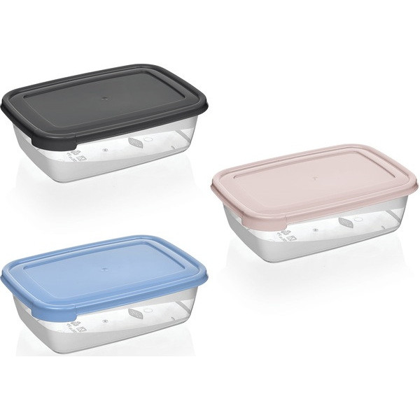 Контейнер для харч. прод. пласт. "Bager" 2л прямокут. №BG-609(24)(48) — фото товару | Канцелярський Сад