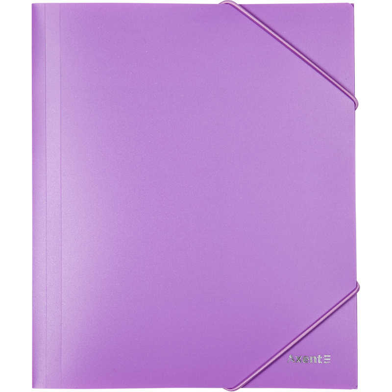 Папка "Axent" №1514-36 Pastelini А5 на рез.,бузкова(1)(100) — фото товару | Канцелярський Сад