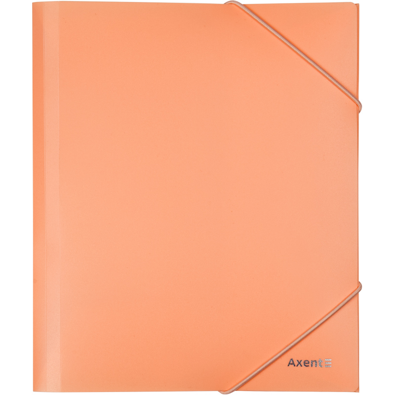Папка "Axent" №1514-42 Pastelini А5 на рез.,персикова(1)(100) — фото товару | Канцелярський Сад