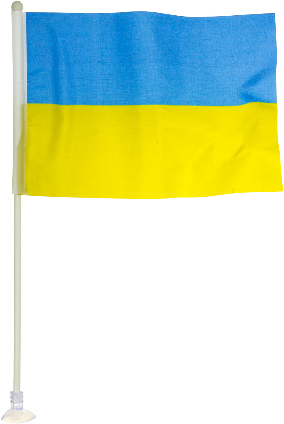 Прапор Україна з паличкою на присосці 21х14см №006(10)(100)(400) — купити | Канцелярський Сад