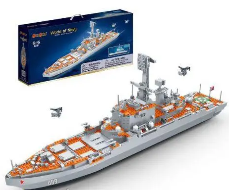 Конструктор "Banbao" Флот,ракетний крейсер,1182дет. №6261(2) — фото товару | Канцелярський Сад