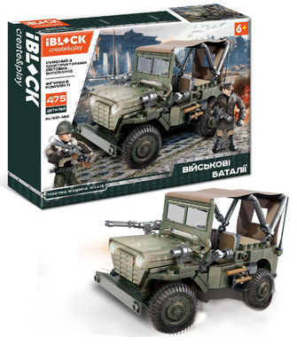 Конструктор "IBlock" Військові баталії 475дет.,в кор-ці,45х7х33см №PL-921-356(12)(24) КІ — фото товару | Канцелярський Сад