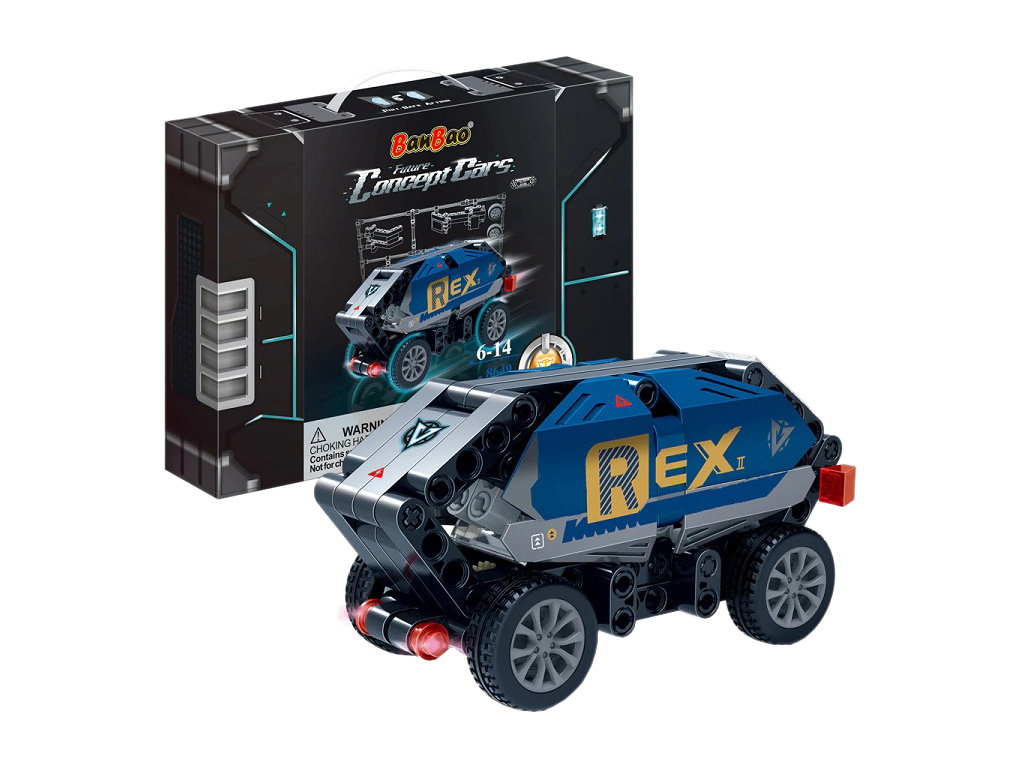 Конструктор "Banbao" Ексклюзивні авто,Рекс,354дет. №8649(16) — фото товару | Канцелярський Сад