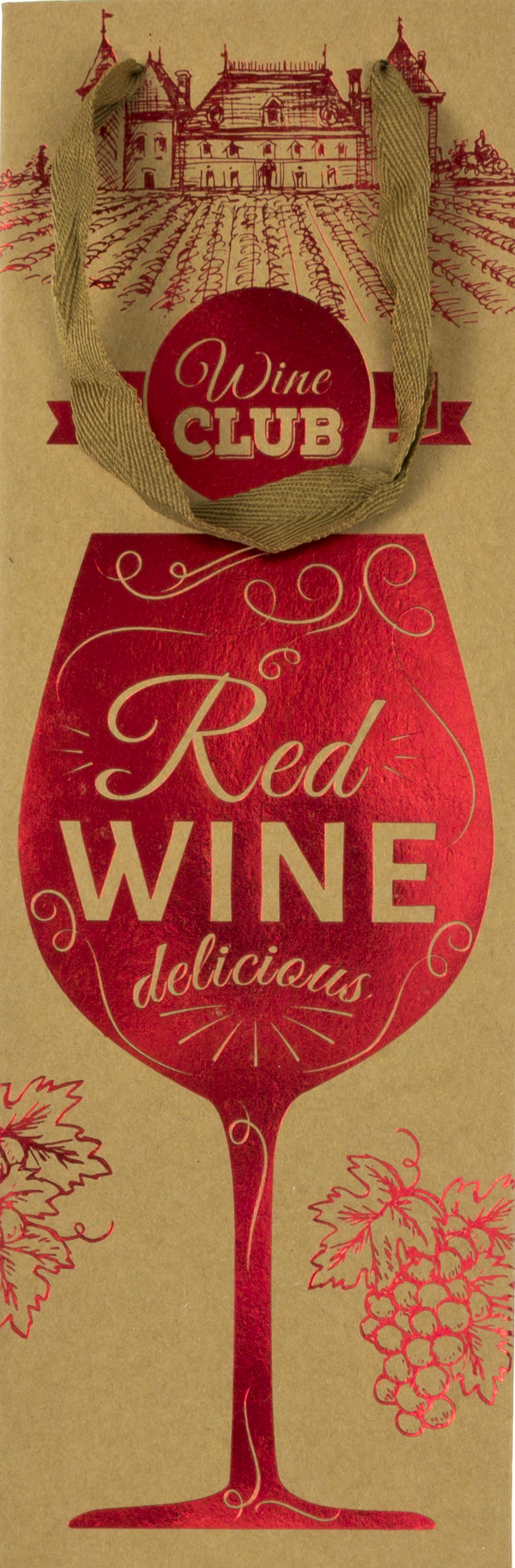 Пакет подарунковий "Maxi" 12х10х36см для пляшки №MX62679(10) — фото товару | Канцелярський Сад