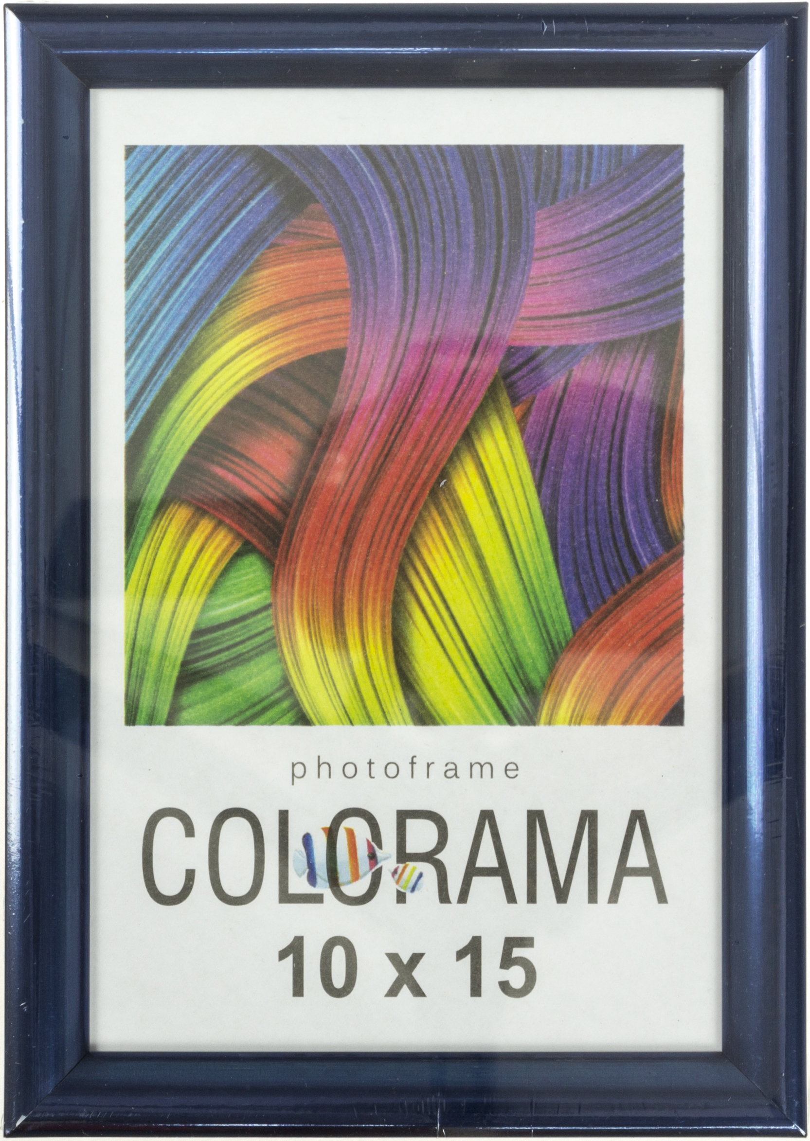 Фоторамка "LA-NEW Colorama" 10х15 45 blue metallic(24) — фото товару | Канцелярський Сад