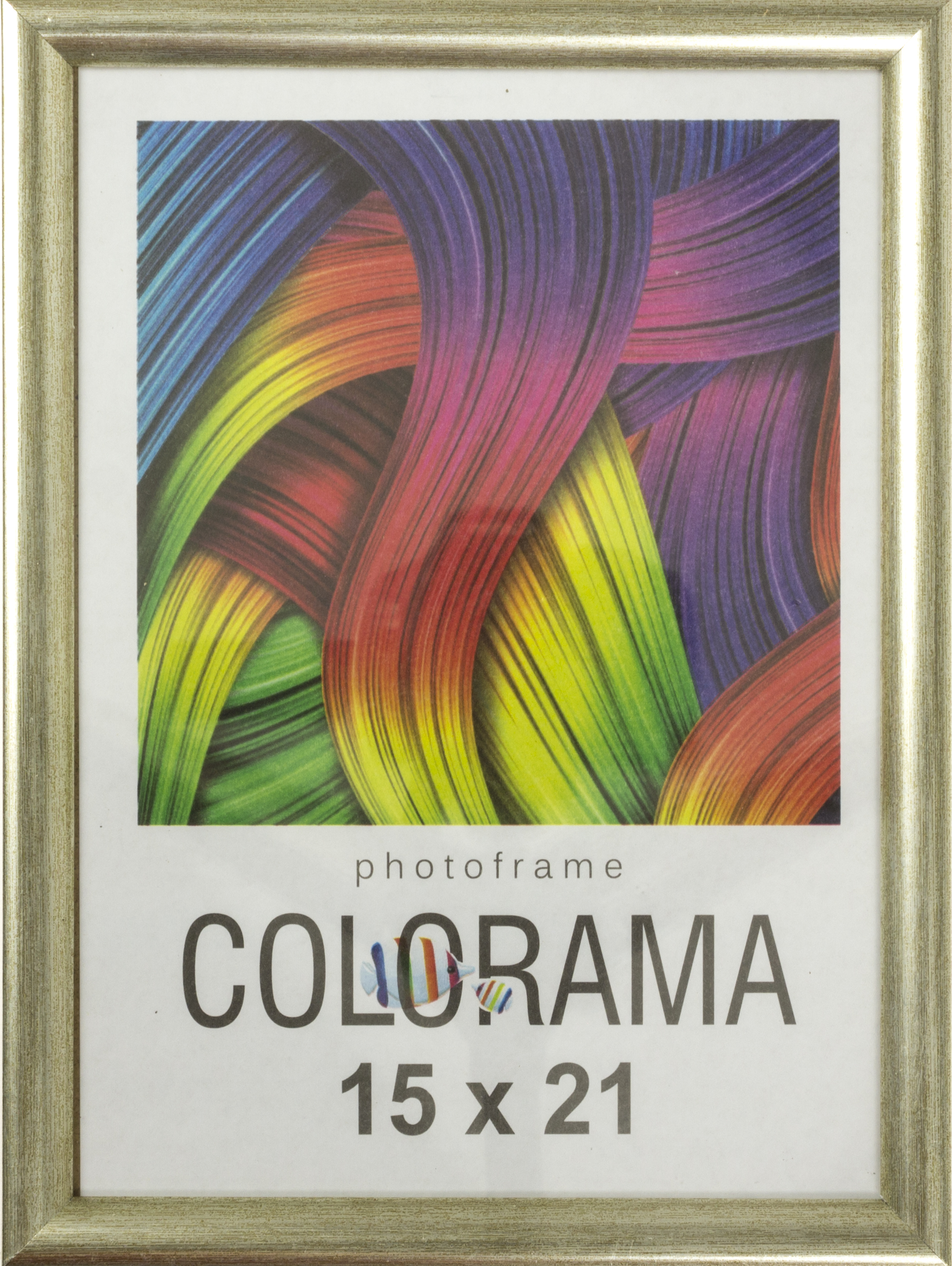 Фоторамка "LA-NEW Colorama" 15х21 45 white gold(24) — фото товару | Канцелярський Сад