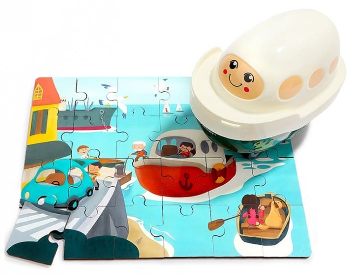 Іграшка Пароплав з пазлами №130912/Top Bright/ — фото товару | Канцелярський Сад