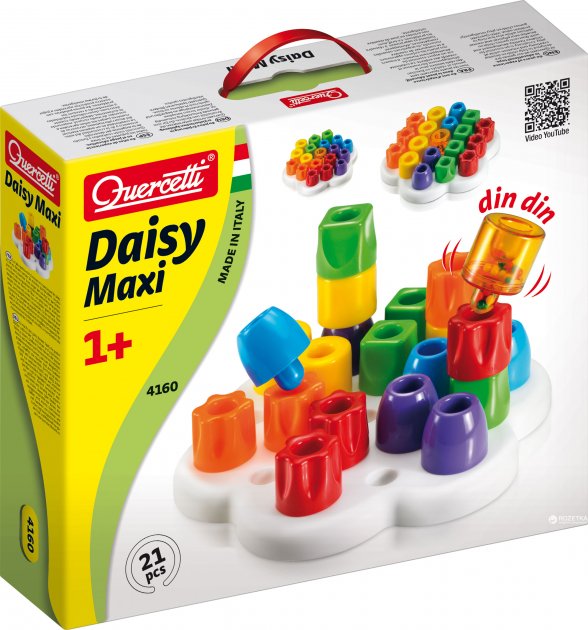 Мозаїка "Геометрія максі" 21шт фішки, дошка №4160-Q/КіддіСвіт/ — купити | Канцелярський Сад