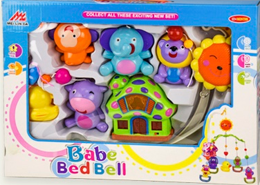 Мобіль механічний,в кор-ці,39,5х6х28,5см №B837(18)(36)КІ — фото товару | Канцелярський Сад