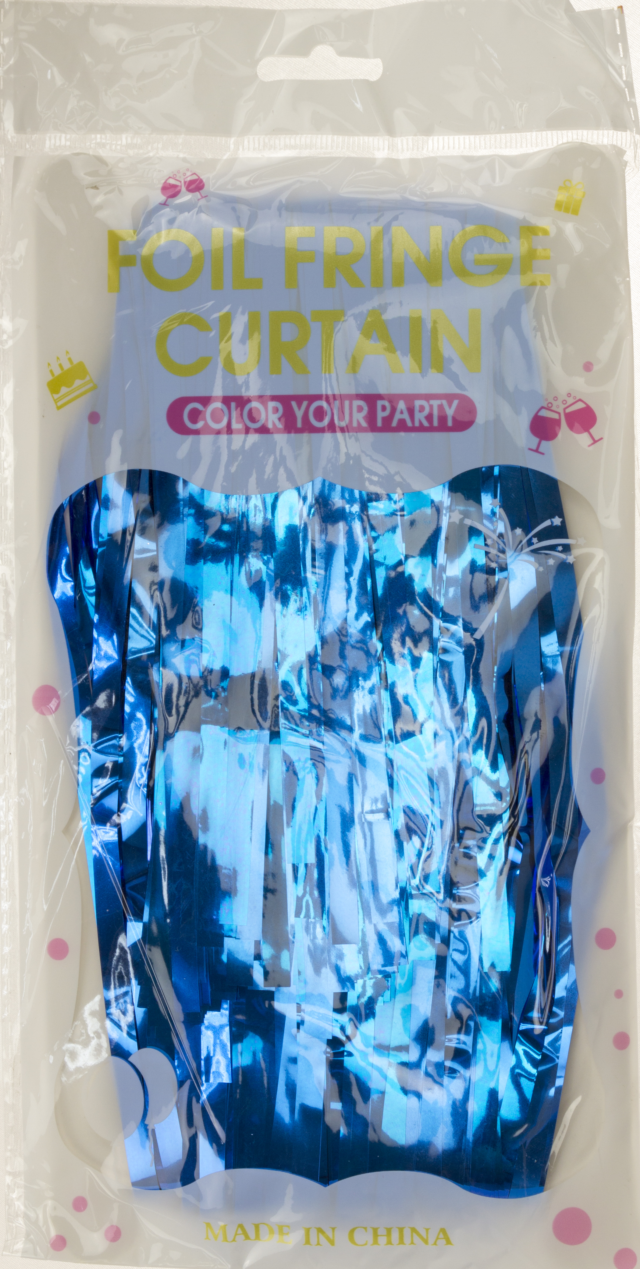 Шторка для фотозони 1х2м синя — фото товару | Канцелярський Сад