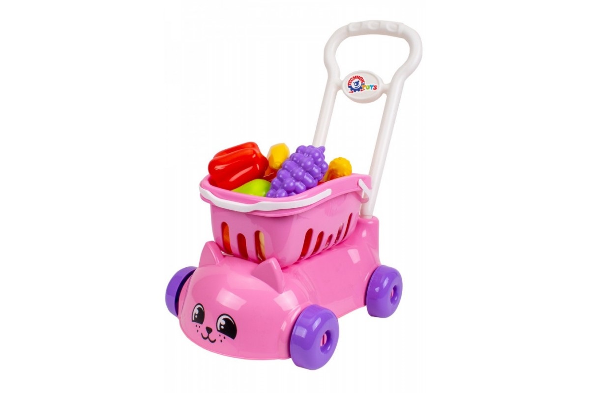 Візок для супермаркету №7563/Технокомп/(3) — фото товару | Канцелярський Сад