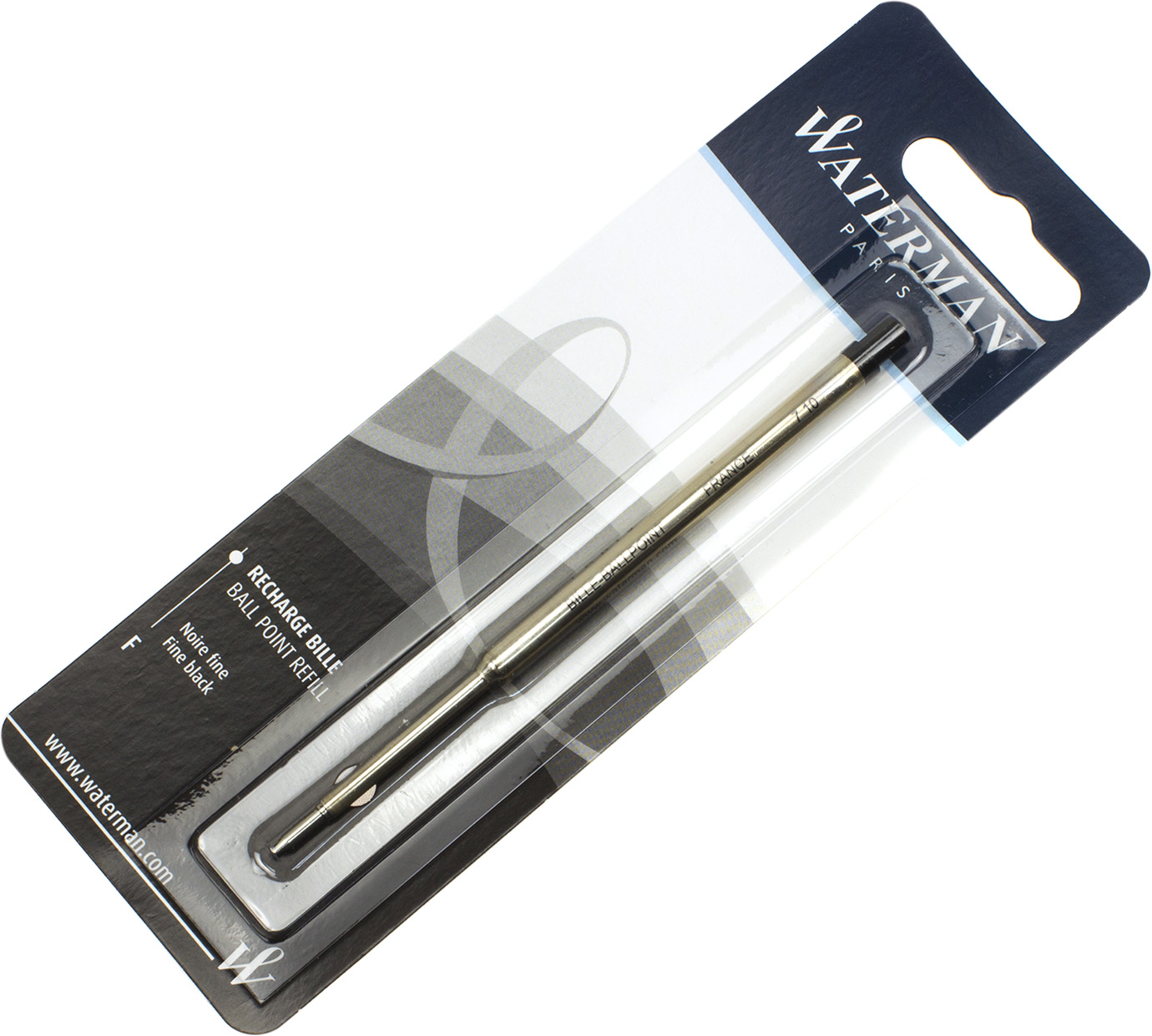 Стрижень кульк. "Waterman" №53425b чорн. блістер — фото товару | Канцелярський Сад