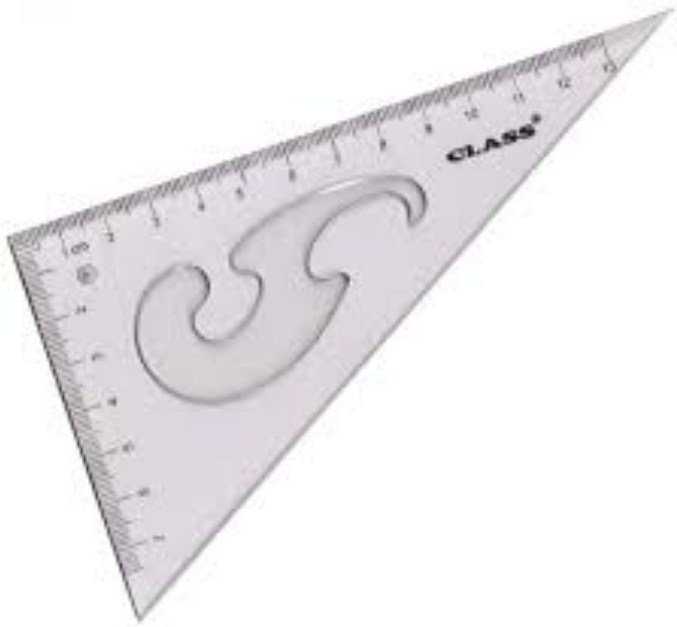 Трикутник пласт. "Class" 13х7,5см 60° №9026(12)(288) — фото товару | Канцелярський Сад