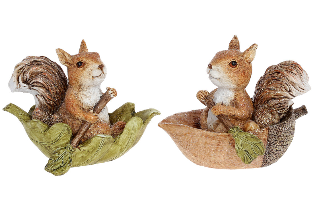 Статуетка полістоун "Білочка" 15см,2вида,світло-коричевий №218-988/Bonadi/(2)(32) — купити | Канцелярський Сад