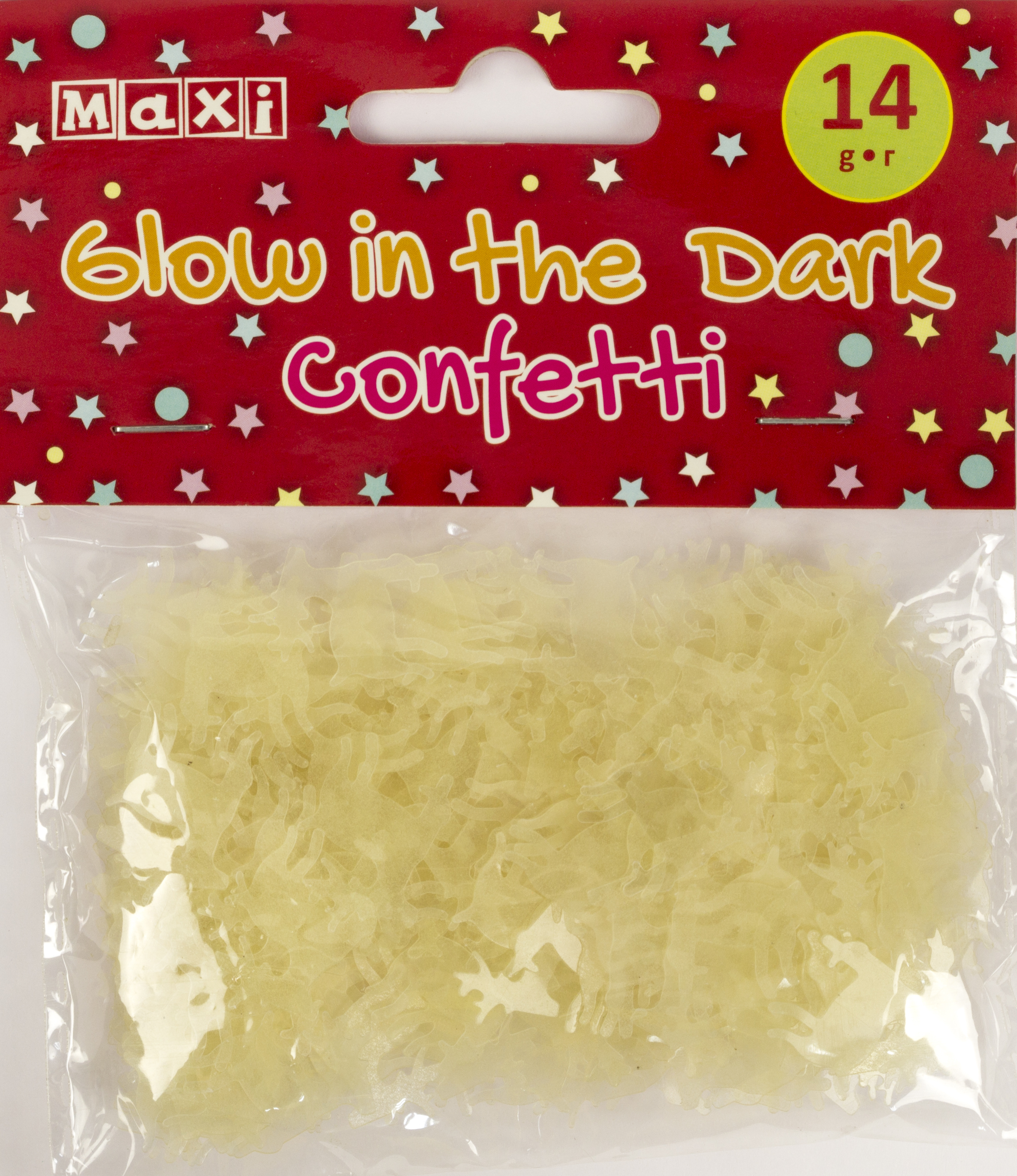 Конфетті для декорування "Maxi" світ. в темряві,14г,олені №MX62552(40) — фото товару | Канцелярський Сад
