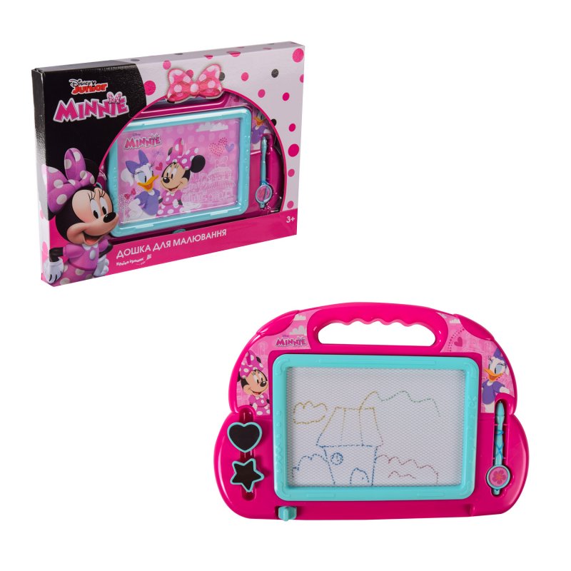 Дошка для малюв."Disney Minnie Mouse" в кор-ці, 38х28х3см №D-3405(24)(48) КІ — фото товару | Канцелярський Сад
