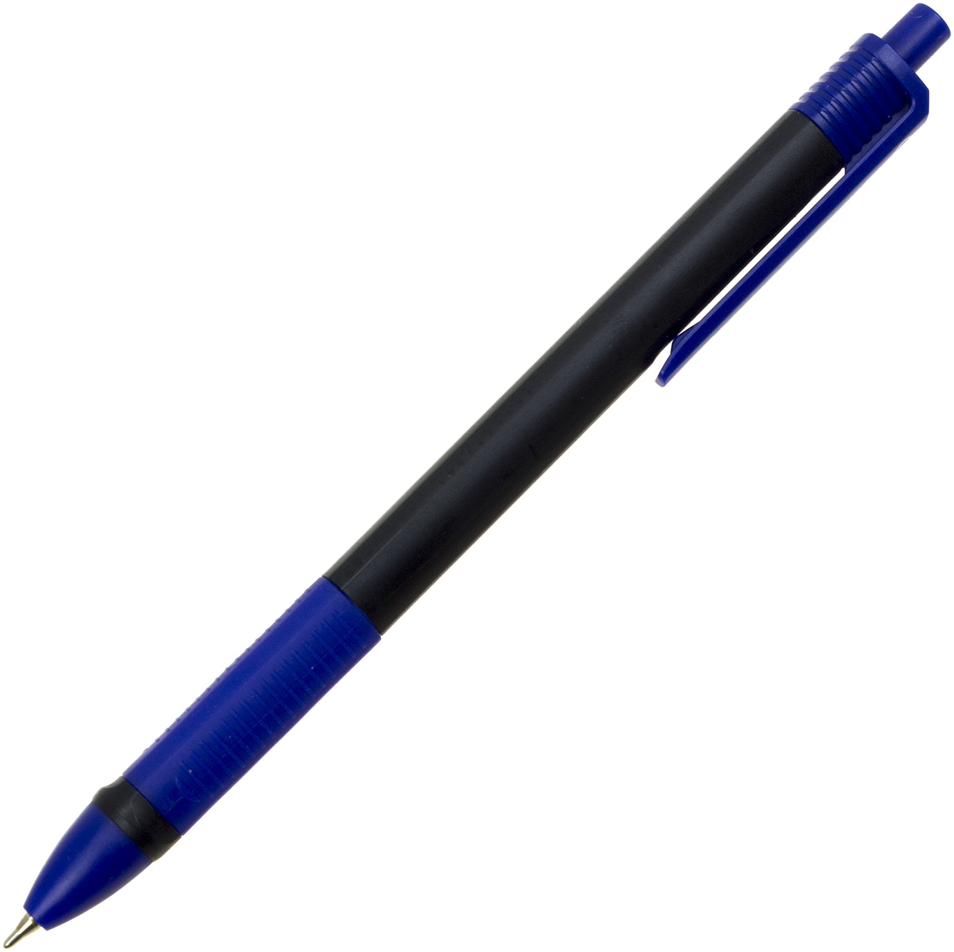 Ручка авт. кульк. "Radius" №0258 TRIXO синя,чорний корпус(12)(144)(1728) — фото товару | Канцелярський Сад