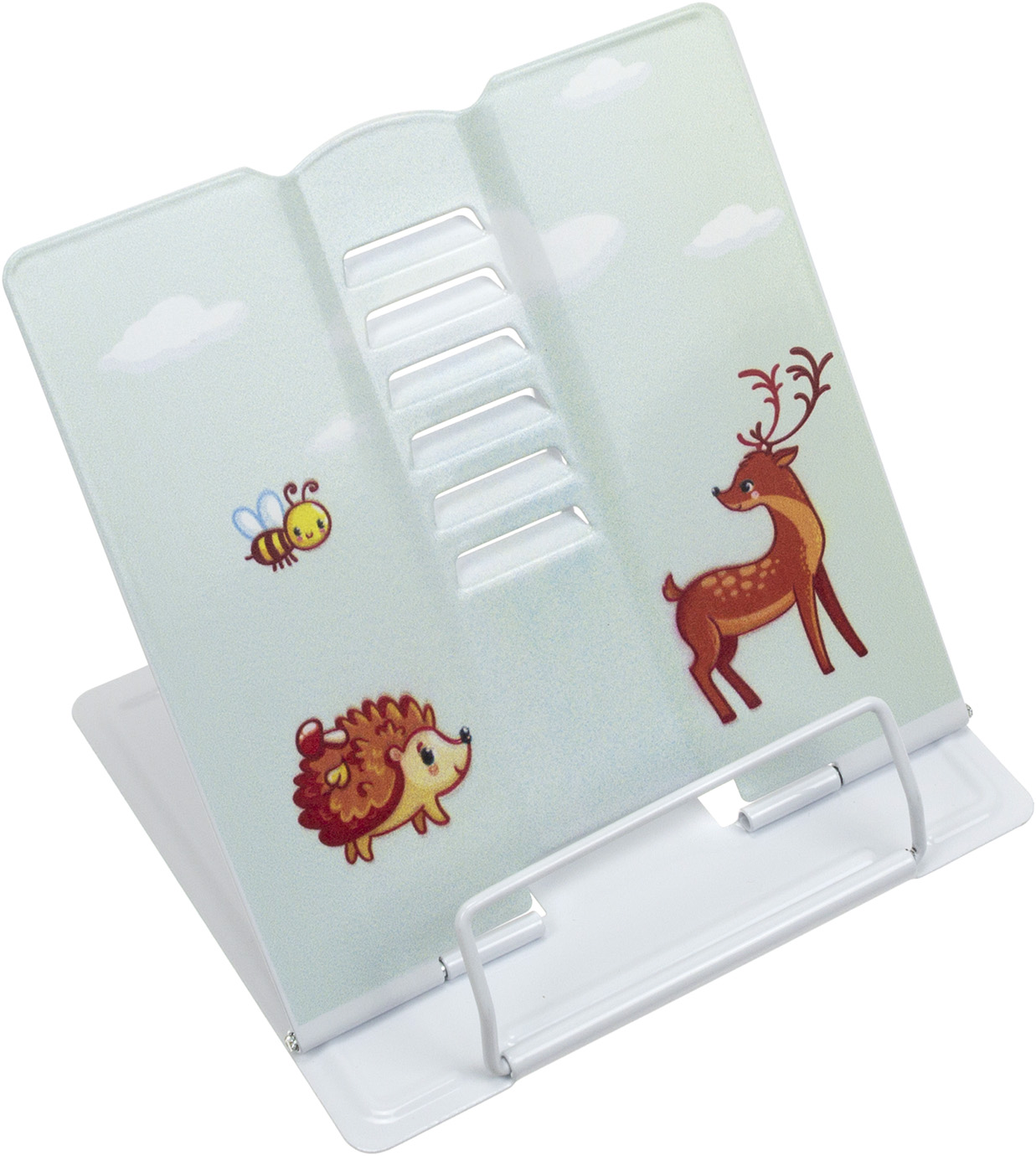 Підставка для книг "Тварини" №DSCN1159 метал. 18х15,5см mix (30)(60) — фото товару | Канцелярський Сад