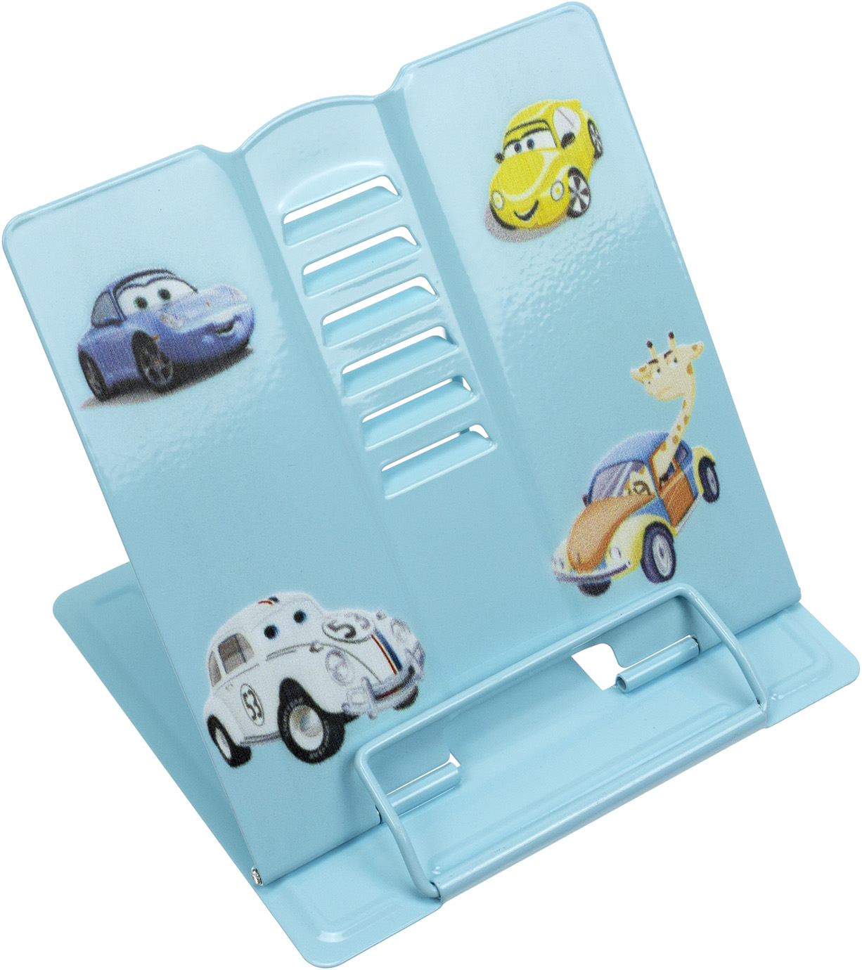 Підставка для книг "Cars" №DSCN1165 метал. 18х15,5см mix (30)(60) — фото товару | Канцелярський Сад